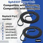 5ph2337 Dryer Belt for Samsung, Whirlpool, Kenmore