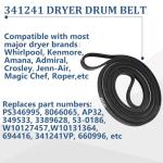 Whirlpool & Kenmore Dryer Drum Belt 341241