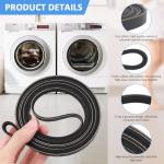 Dryer Drum Belt for Samsung DV419AEW, DV409AEW