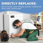 Samsung Dryer Roller Replacement Kit with Belt & Pulley