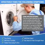 Dryer Drum Belt for Samsung DV419AEW, DV409AEW