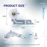 BlueStars DC93-00634A Dryer Idler Pulley with Clip