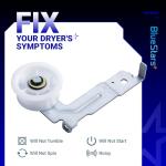 BlueStars DC93-00634A Dryer Idler Pulley with Clip
