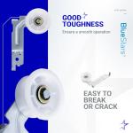 BlueStars DC93-00634A Dryer Idler Pulley with Clip