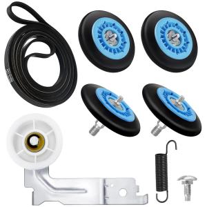 Samsung Dryer Repair Kit: Belt, Rollers, Idler Bearing