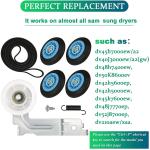 Samsung Dryer Roller Repair Kit for DV42 Models