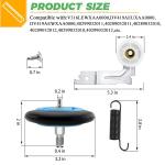 Samsung Dryer Repair Kit: Belt, Rollers, Idler Bearing