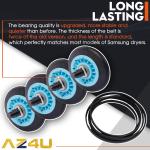 Samsung Dryer Repair Kit with Roller and Belt