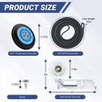 Samsung Dryer Repair Kit: Roller and Belt Combo