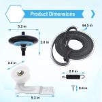 Samsung Dryer Repair Kit with Drum Parts