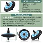Samsung Dryer Repair Kit with Roller, Pulley, Belt