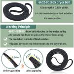 Samsung Dryer Repair Kit: Roller, Pulley, Belt