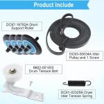 Samsung Dryer Repair Kit: Drum Roller, Belt, Pulley