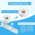 Samsung Dryer Repair Kit: Drum Roller, Belt, Pulley
