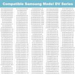 Samsung Dryer Roller and Repair Kit Replacement