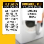 Samsung Dryer Drum Roller 4-Pack Replacement Parts