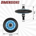 Seentech Drum Support Roller for Samsung Dryers - 4 Pack