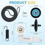 Dryer Repair Kit for Samsung - Roller & Belt