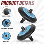 Seentech Drum Support Roller for Samsung Dryers - 4 Pack