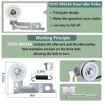 Samsung Dryer Repair Kit with Rollers and Belt