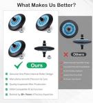 Samsung Dryer Drum Roller Kit - 4 Pack