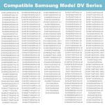 Samsung Dryer Repair Kit with Rollers and Belt