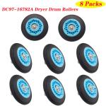 8-Pack Dryer Drum Rollers for Samsung Models