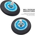 8-Pack Dryer Drum Rollers for Samsung Models