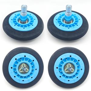 4 Pack Dryer Drum Roller Replacement for Samsung