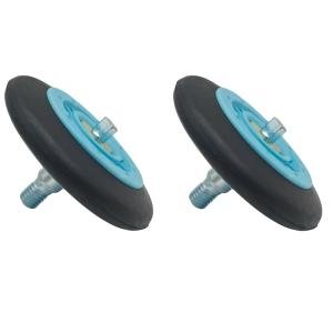 Samsung Dryer Drum Roller 2-Pack with Bearings