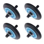 Dryer Drum Roller & Axle Kit for Samsung, Whirlpool, Maytag
