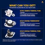 Samsung LG Kenmore Dryer Thermal Fuse & Thermostat Kit