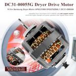 Samsung Kenmore Dryer Motor Replacement DC31-00055 Series