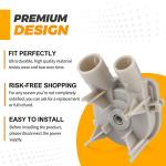 Techecook Washer Drain Pump Replacement for Kenmore