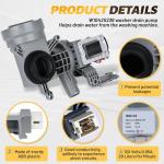 Whirlpool Maytag Washer Drain Pump Replacement Part