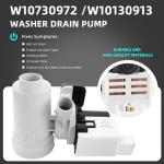 Washer Drain Pump Assembly for Kenmore & Whirlpool