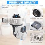 Washer Drain Pump for Whirlpool, Maytag, Kenmore