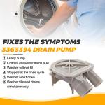 Techecook Washer Drain Pump Replacement for Kenmore