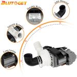 Blutoget Washer Drain Pump Assembly for Whirlpool