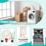 Front Load Washer Drain Pump Filter Assembly