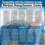 W10876600 Washer Drain Pump Replacement for Whirlpool