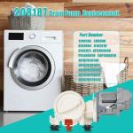 Front Load Washer Drain Pump Filter Assembly