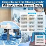W10876600 Washer Drain Pump Replacement for Whirlpool