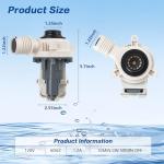 Washer Drain Pump for Whirlpool Amana Kenmore Models