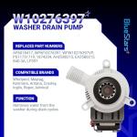 BlueStars Washer Drain Pump for Whirlpool & Kenmore