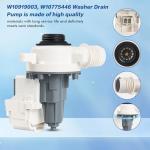 Washer Drain Pump for Whirlpool Amana Kenmore Models