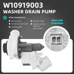 Whirlpool Kenmore Washer Drain Pump Assembly Replacement