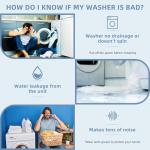 Washer Drain Pump Motor for Whirlpool and Kenmore