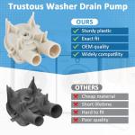 Washer Water Drain Pump for Whirlpool Kenmore