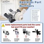 W10581874 Washing Machine Drain Pump for Maytag